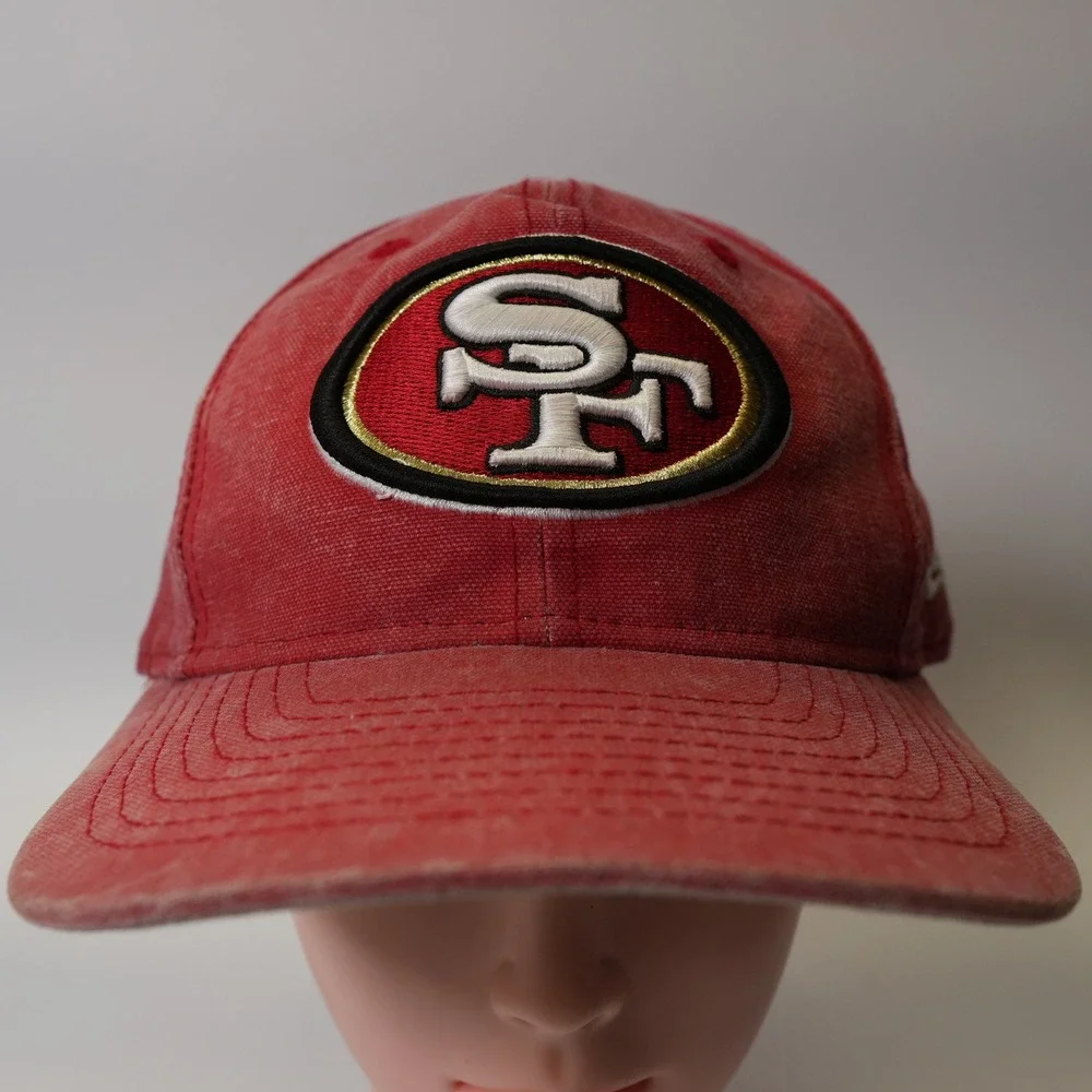 New Era San‎ Francisco 49ers Red Snapback Baseball Cap Adjustable Men